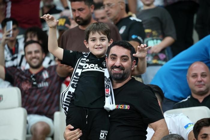 Beşiktaş - Karagümrük maçından renkli kareler
