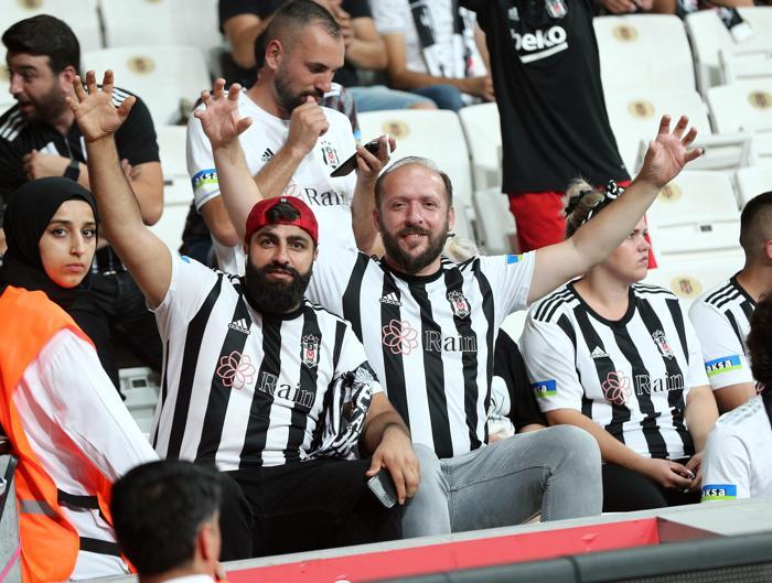Beşiktaş - Karagümrük maçından renkli kareler