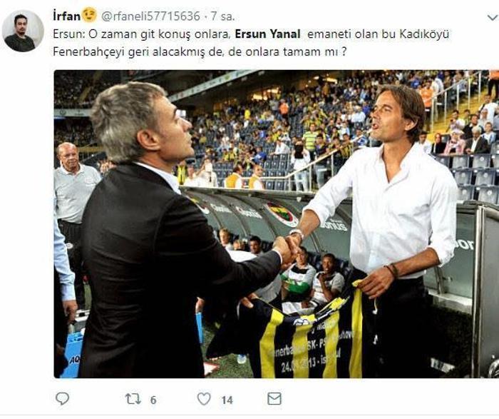 Ersun Hocam sakalları kes, pazartesi işbaşı