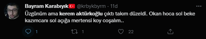 Galatasarayda Kerem Aktürkoğluna büyük tepki Buruk bile 45 dakika dayanabildi