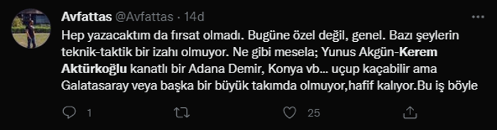 Galatasarayda Kerem Aktürkoğluna büyük tepki Buruk bile 45 dakika dayanabildi