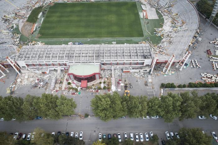 Ankara 19 Mayıs Stadyumundan geriye bu fotoğraflar kaldı