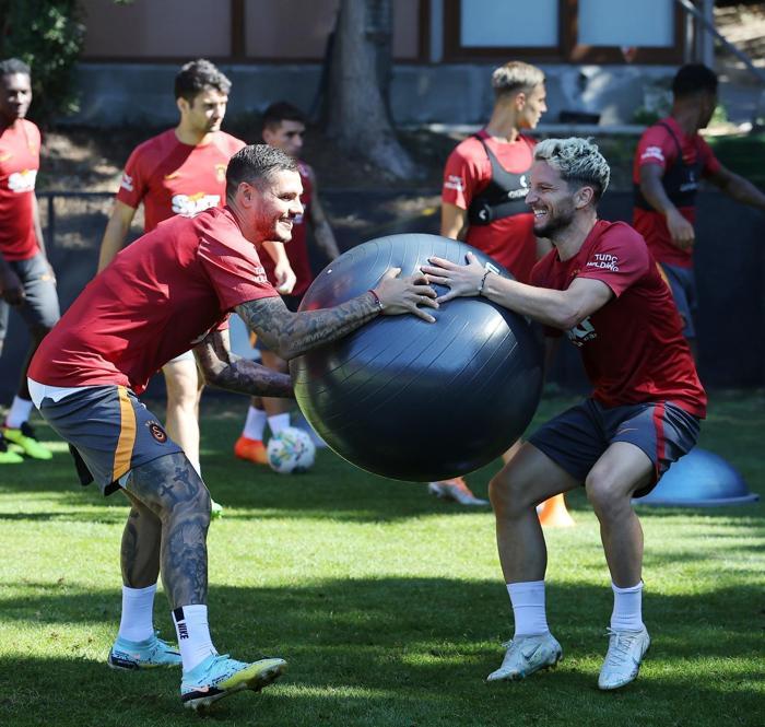 Son dakika | Galatasarayda 5 transfer ilk kez idmana çıktı
