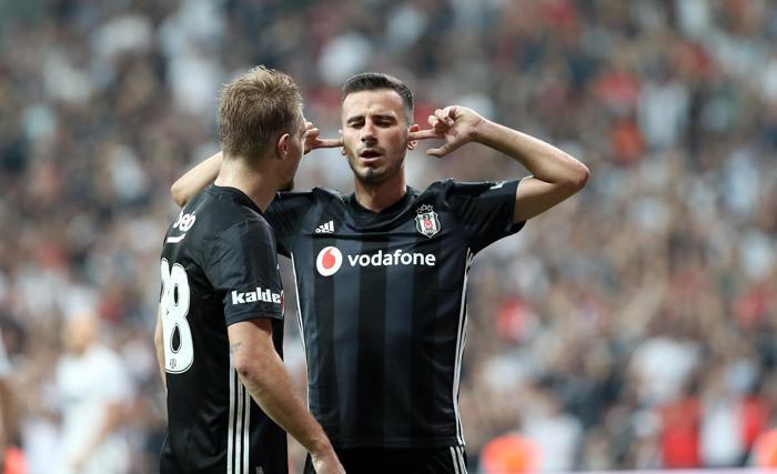 Oğuzhan Özyakuptan olay gol sevinci