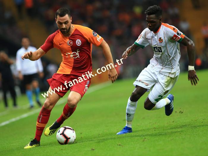 Galatasaray - Alanyaspor maçından kareler