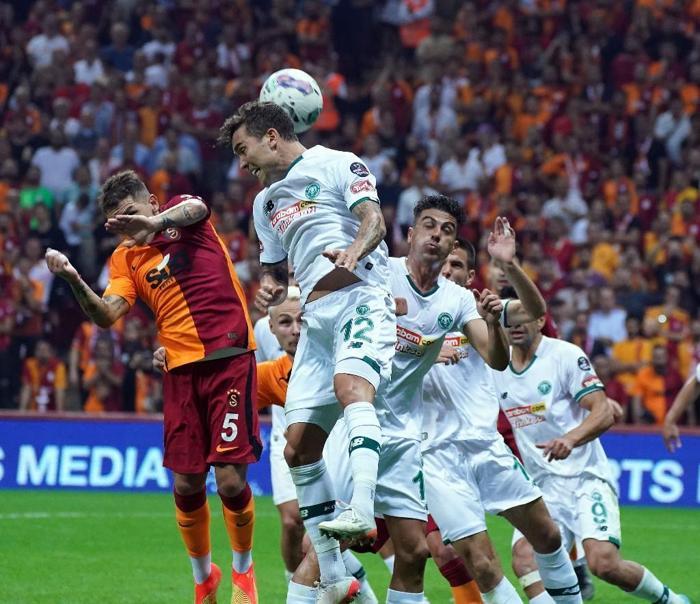 Galatasaray - Konyaspor maçı sonrasında çarpıcı yorum: Bitigen Kerem Aktürkoğlunu bitirmeye gayret gösterdi