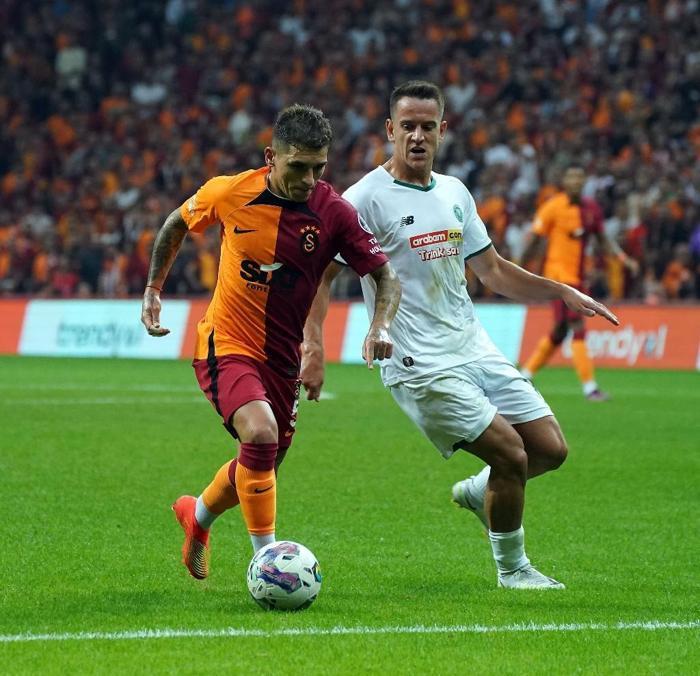 Galatasaray - Konyaspor maçı sonrasında çarpıcı yorum: Bitigen Kerem Aktürkoğlunu bitirmeye gayret gösterdi