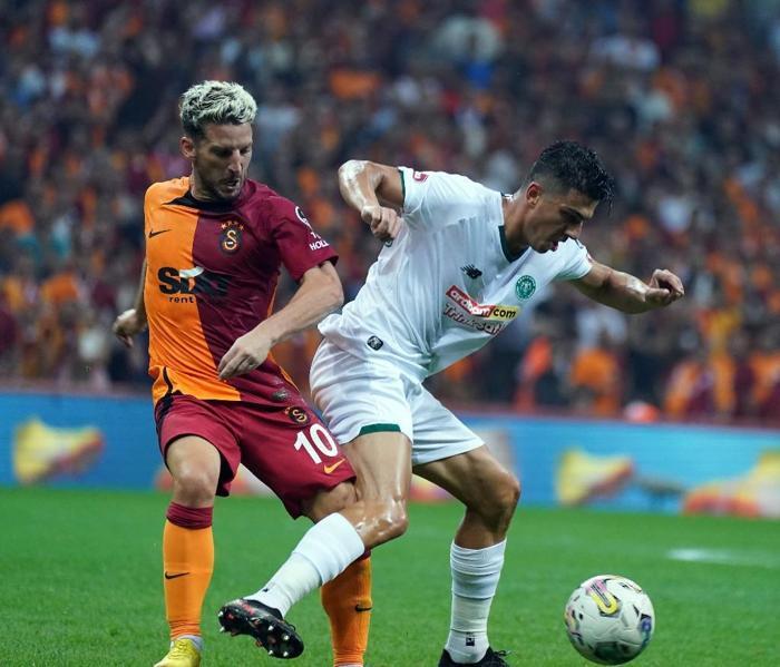 Galatasaray - Konyaspor maçı sonrasında çarpıcı yorum: Bitigen Kerem Aktürkoğlunu bitirmeye gayret gösterdi