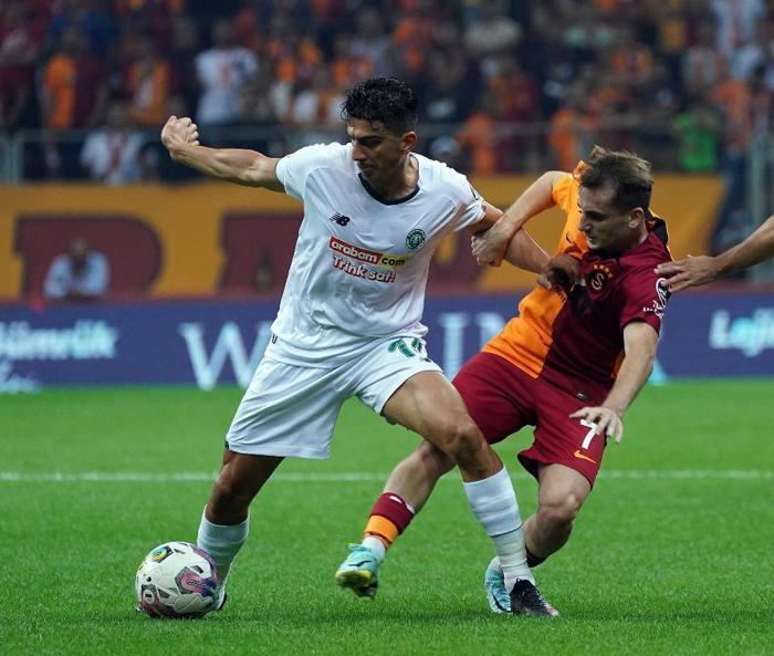 Galatasaray - Konyaspor maçı sonrasında çarpıcı yorum: Bitigen Kerem Aktürkoğlunu bitirmeye gayret gösterdi