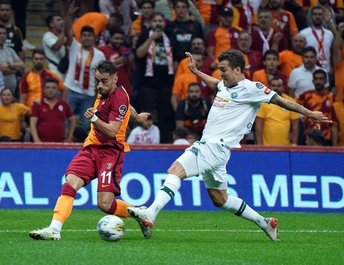 Galatasaray - Konyaspor maçı sonrasında çarpıcı yorum: Bitigen Kerem Aktürkoğlunu bitirmeye gayret gösterdi