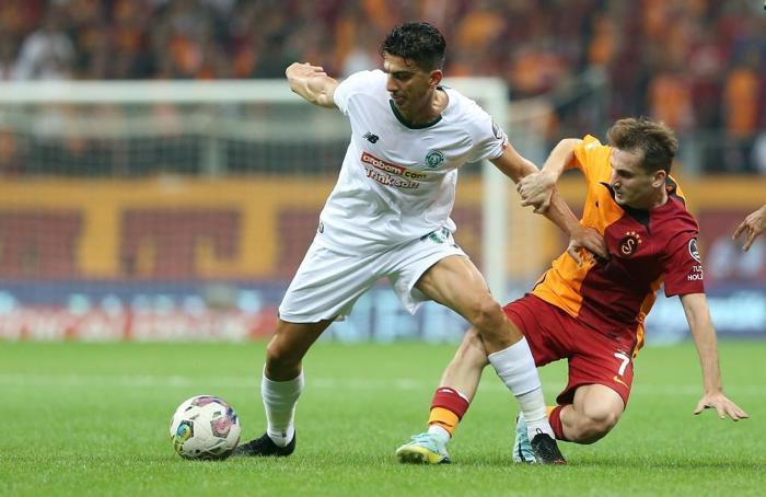 Galatasaray - Konyaspor maçı sonrasında çarpıcı yorum: Bitigen Kerem Aktürkoğlunu bitirmeye gayret gösterdi