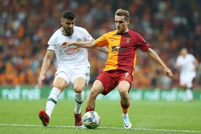 Galatasaray - Konyaspor maçı sonrasında çarpıcı yorum: Bitigen Kerem Aktürkoğlunu bitirmeye gayret gösterdi