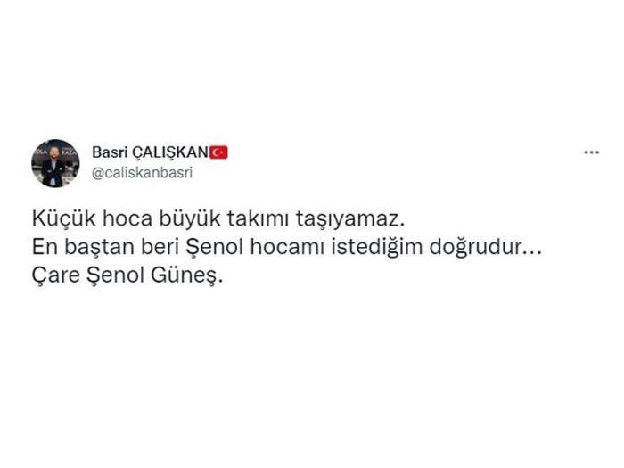 Son dakika Beşiktaş haberi Kartalda Şenol Güneş sesleri
