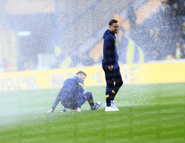 Fenerbahçe-Galatasaray derbisinde güzel görüntüler