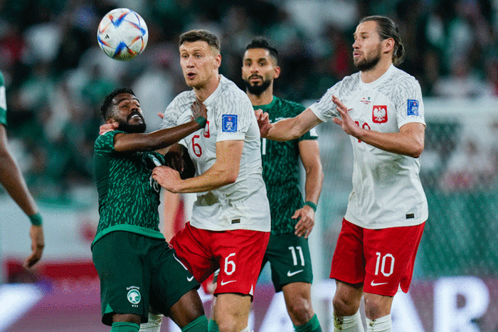 Dünya Kupasına damga vuran olay Suudi Arabistandan, Polonya maçına itiraz