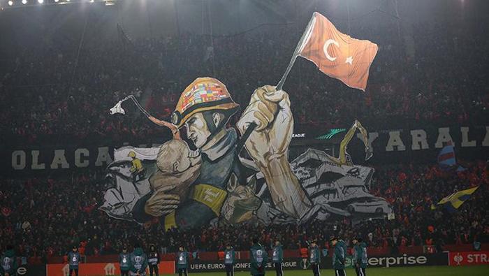 Trabzonspor’un Proteo’lu koreografisi dünya basınında
