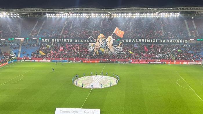 Trabzonspor’un Proteo’lu koreografisi dünya basınında