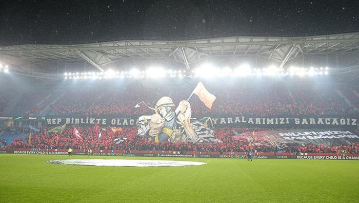 Trabzonspor’un Proteo’lu koreografisi dünya basınında