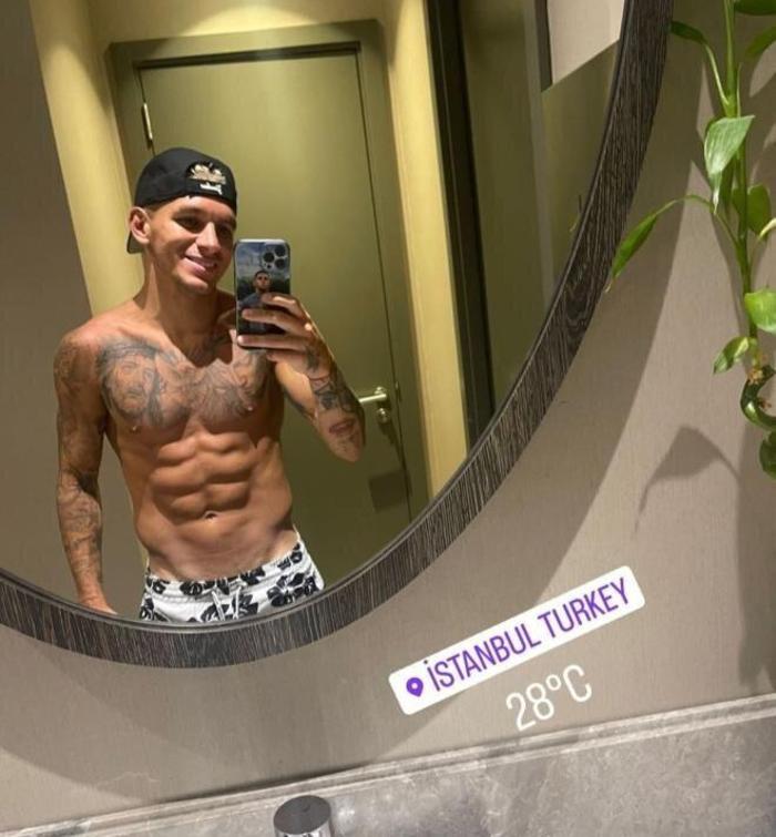Futbolculardan tatilde Instagram paylaşımları...