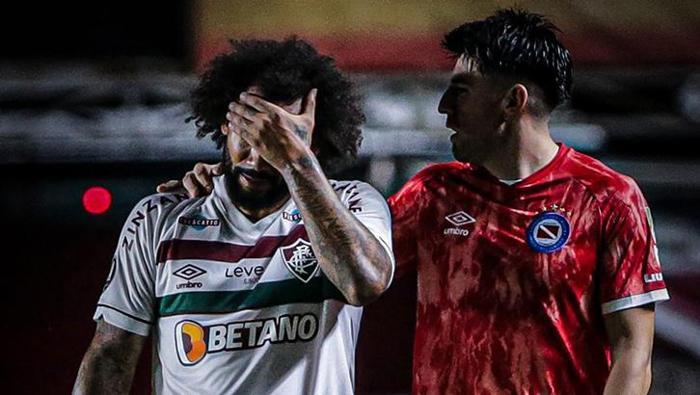 Marcelo, rakibinin ayağını kırdı Gözyaşlarıyla sahayı terk etti