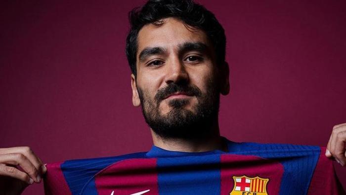 Barcelonada İlkay Gündoğan depremi Kafaları karıştıran olay