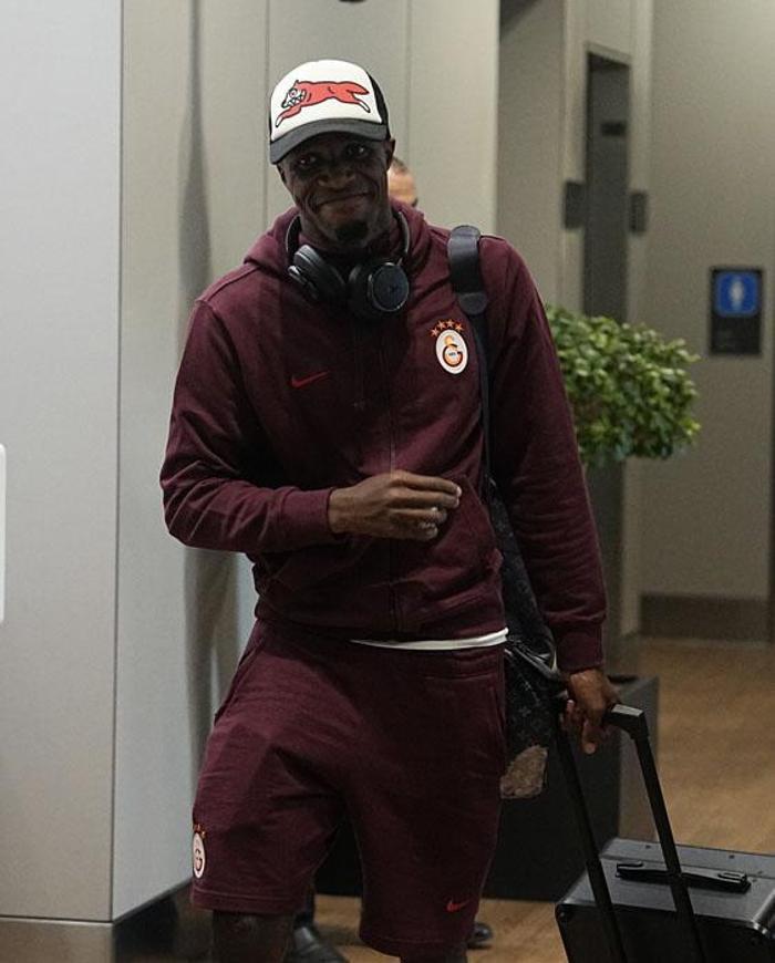 Galatasaray, Bayern Münih maçı için Almanyaya ulaştı İşte ilk kareler...