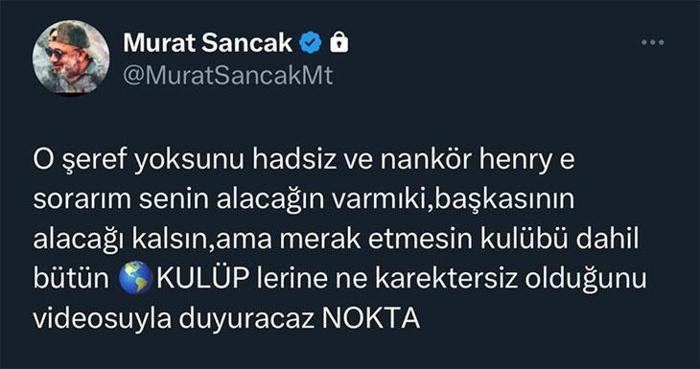 Adana Demirspor Başkanı Murat Sancak'tan Onyekuru'ya çok Ağır Yanıt ...