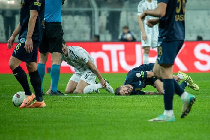 Beşiktaş - Kasımpaşa maçına damga vuran anlar