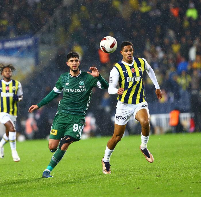 Fenerbahçe - Konyaspor maçından ekrana yansımayan görüntüler