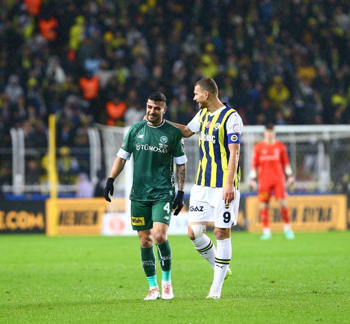 Fenerbahçe - Konyaspor maçından ekrana yansımayan görüntüler