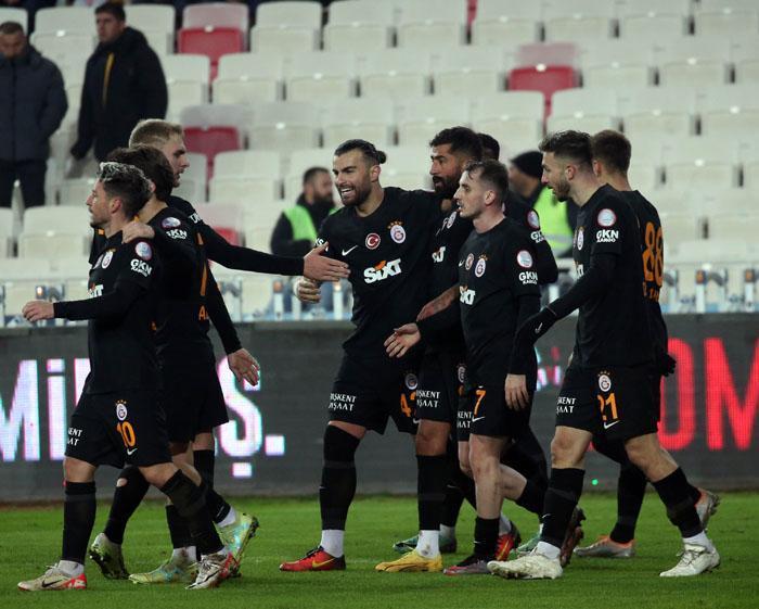 Sivasspor - Galatasaray maçına damga vuran anlar