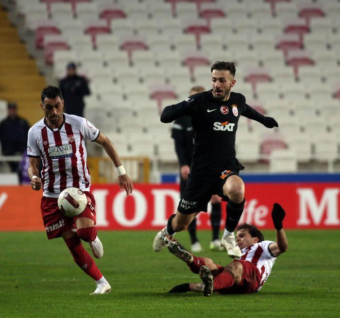 Sivasspor - Galatasaray maçına damga vuran anlar