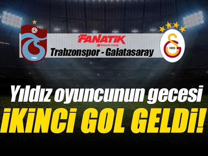 Trabzonspor - Galatasaray maçından ekrana yansımayan görüntüler