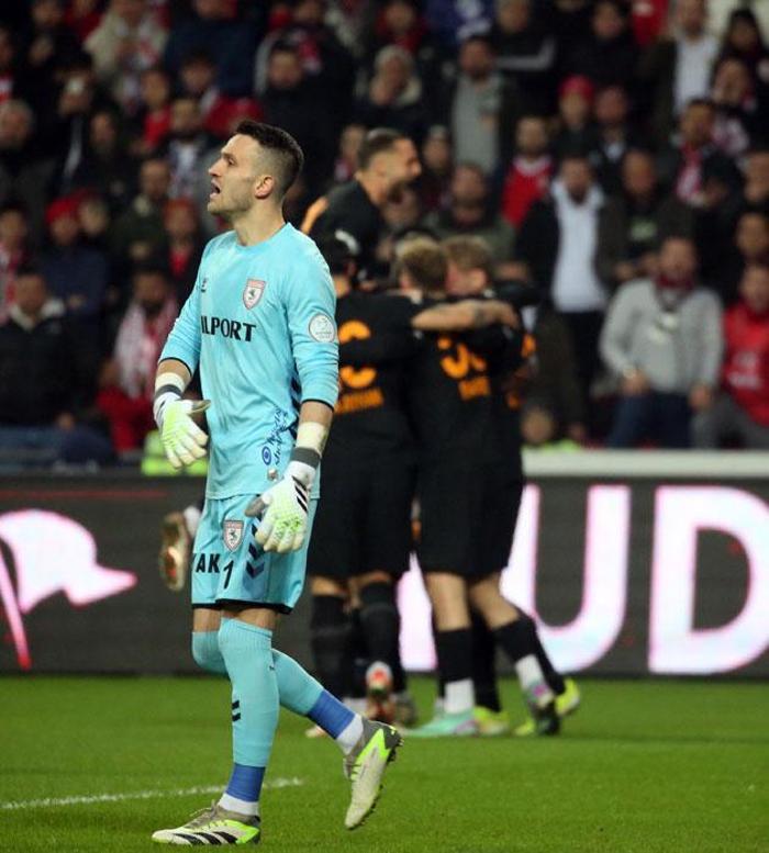 Samsunspor - Galatasaray maçında inanılmaz görüntüler Damga vurdu