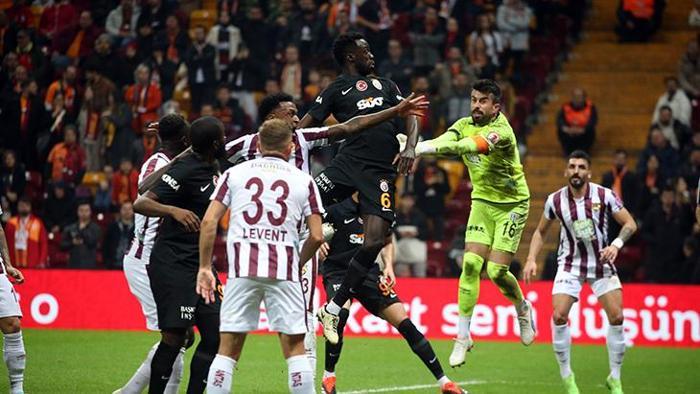 Galatasaray-Bandırmaspor maçından kareler