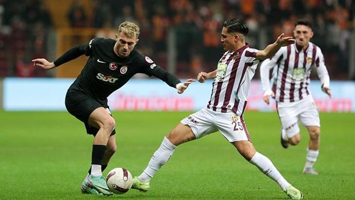 Galatasaray-Bandırmaspor maçından kareler