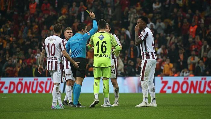 Galatasaray-Bandırmaspor maçından kareler