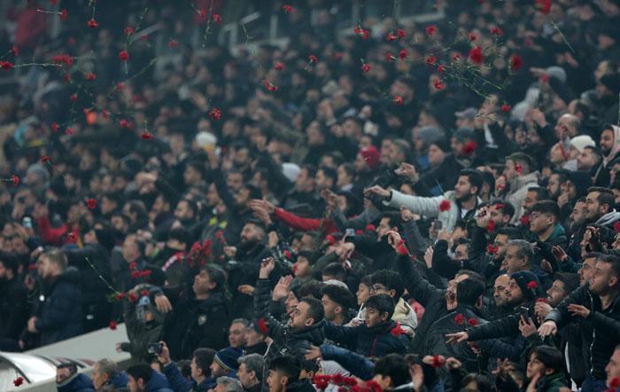Gaziantep FK - Fenerbahçe maçına damga vuran görüntüler
