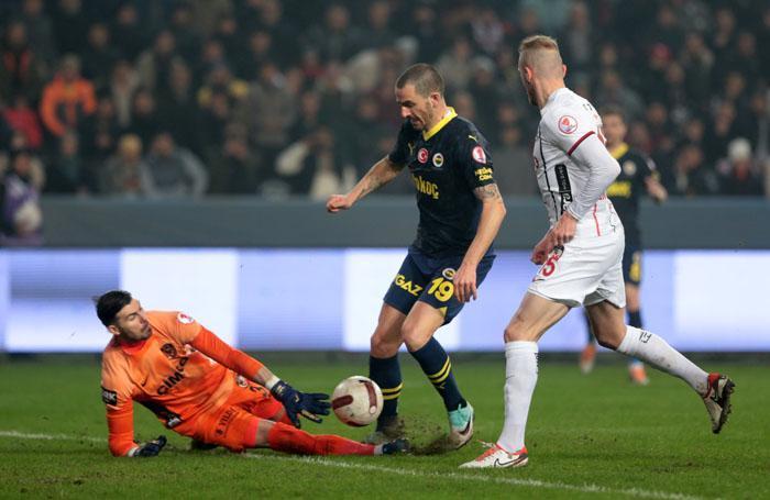 Gaziantep FK - Fenerbahçe maçına damga vuran görüntüler