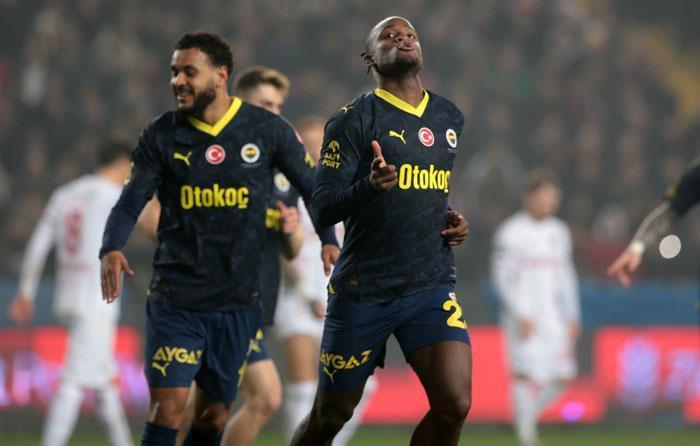 Gaziantep FK - Fenerbahçe maçına damga vuran görüntüler