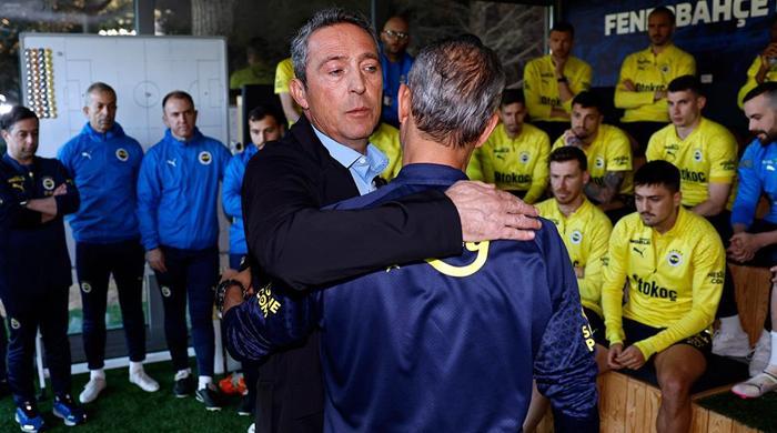 ALİ KOÇ TAKIMLA BİR ARAYA GELDİ