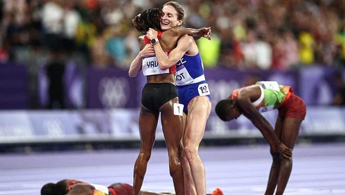 Olimpiyatlarda sürpriz: Önce rekor kırdı, sonra evlenme teklif etti
