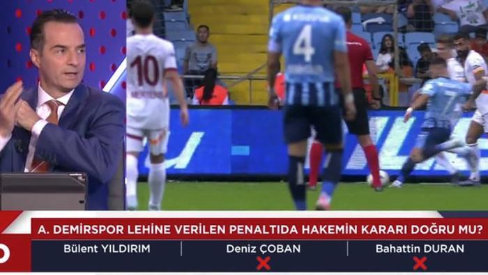 PENALTI OLMADIĞINI DÜŞÜNÜYORUM