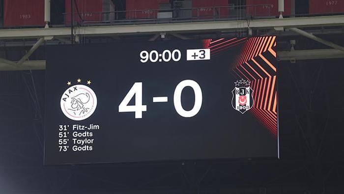 Ajaxa farklı mağlubiyet sonrası Beşiktaşlı futbolcuya sert sözler Dünyanın en pahalı korkuluğu