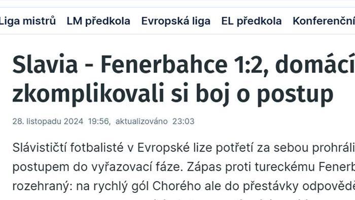 IDNES.CZ: MOURINHO, GERİ DÖNÜŞÜN TADINI ÇIKARDI