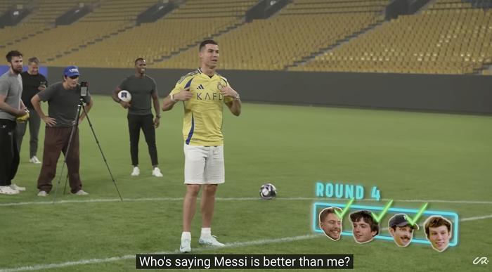 Cristiano Ronaldonun hedefi bir kez daha Messi Onun benden daha iyi olduğunu kim söyledi