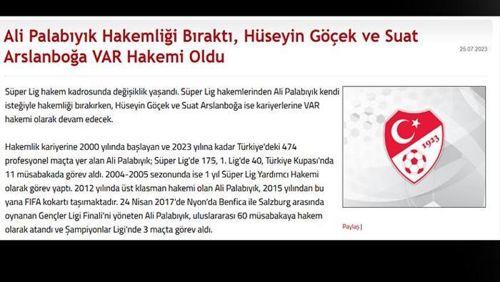 HAKEMLİĞİ 9 AY SONRA BİTTİ