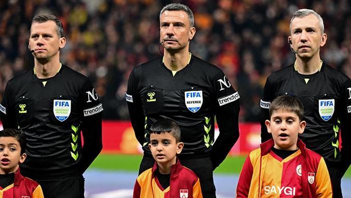 Galatasaray - Fenerbahçe derbisinin hakemi Vincic için olay değerlendirme: Komplo teorilerinden bahsedenleri susturdu