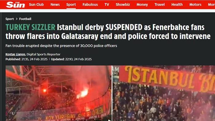 30 BİN POLİSE RAĞMEN OLAY ÇIKTI | THE SUN - İNGİLTERE