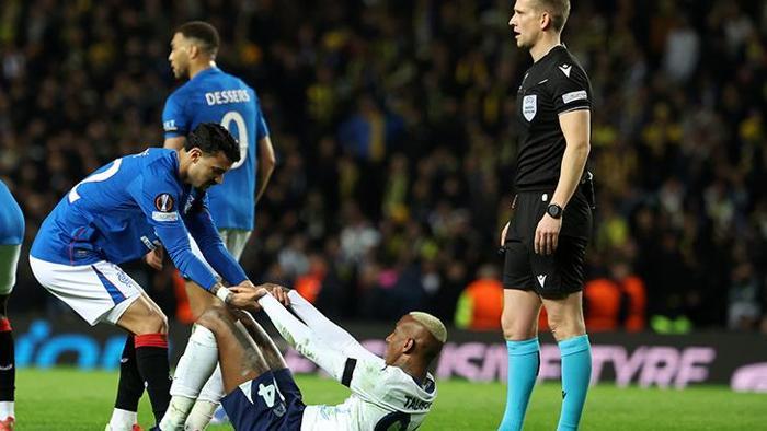 Rangers - Fenerbahçe maçından kareler (UEFA Avrupa Ligi)